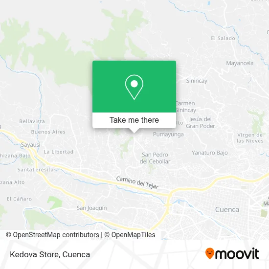 Kedova Store map