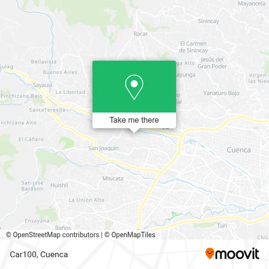 Car100 map