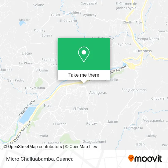 Micro Challuabamba map