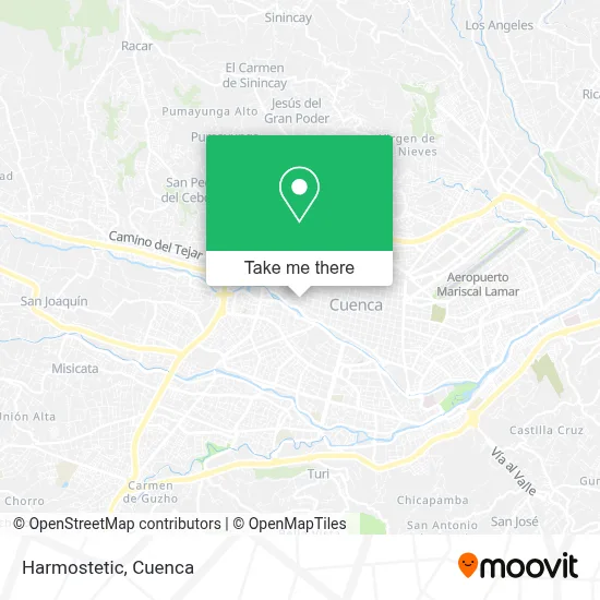 Harmostetic map