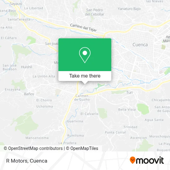 R Motors map