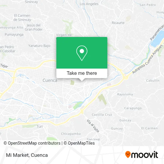 Mi Market map