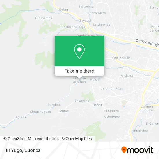 El Yugo map
