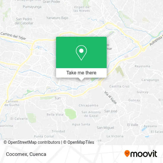Cocomex map