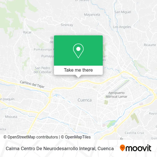 Calma Centro De Neurodesarrollo Integral map