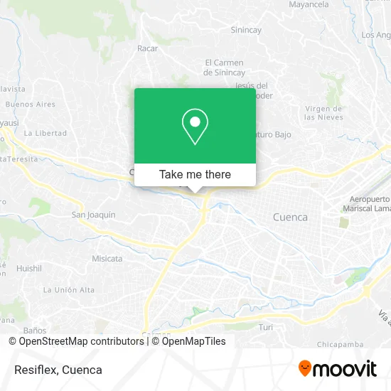 Resiflex map