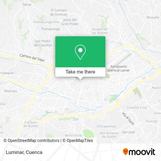 Luminar map