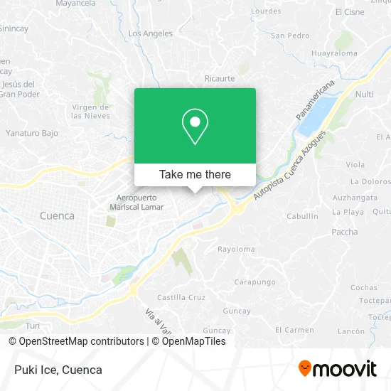 Puki Ice map