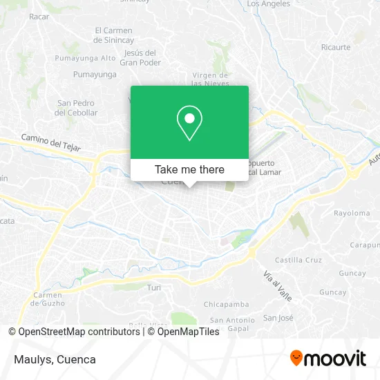 Maulys map