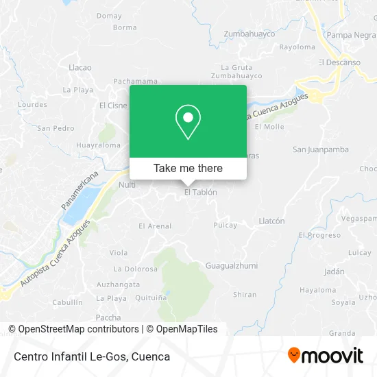 Centro Infantil Le-Gos map