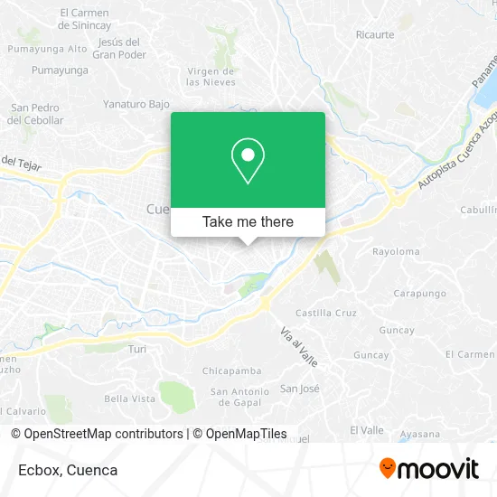Ecbox map