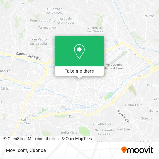 Movilcom map