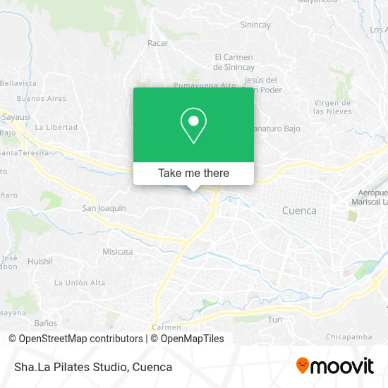 Sha.La Pilates Studio map