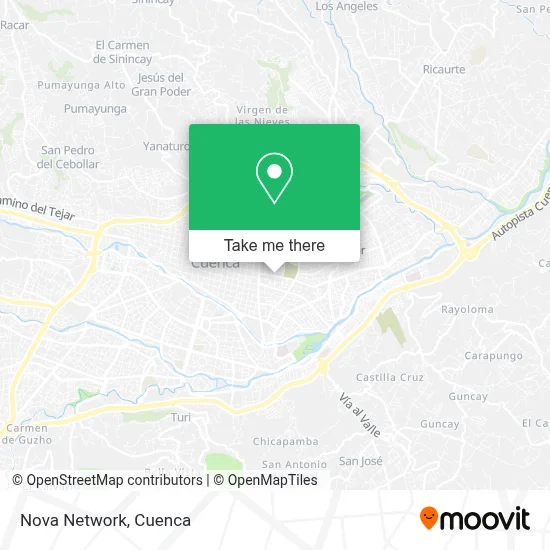 Nova Network map