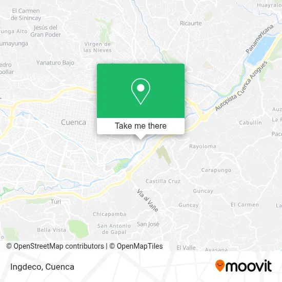 Ingdeco map