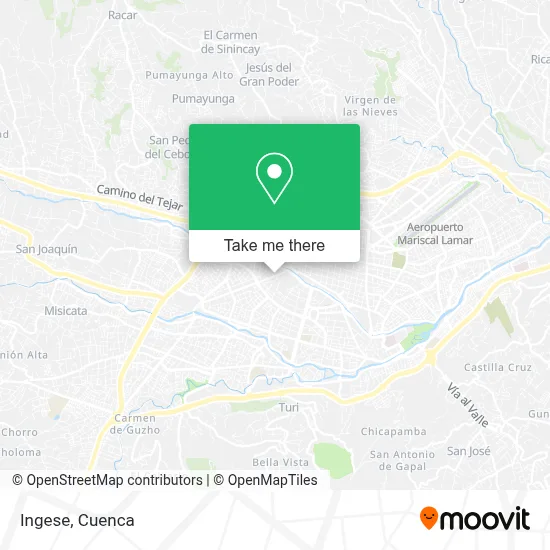 Ingese map