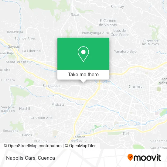 Napolis Cars map