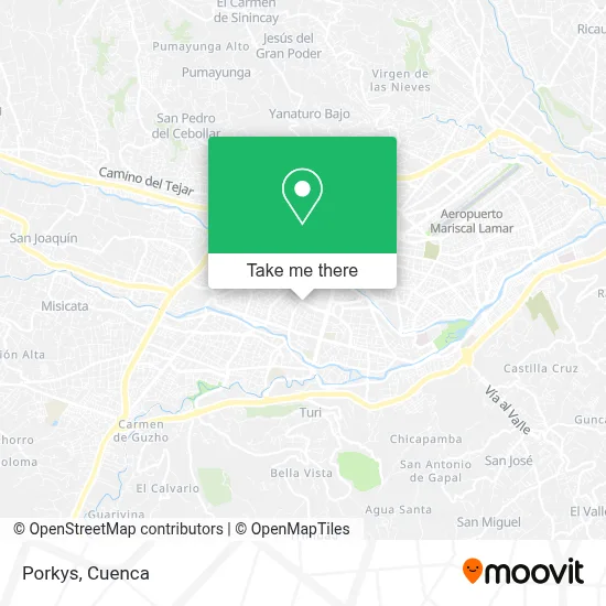 Porkys map