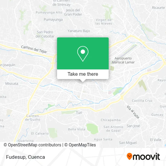 Fudesup map