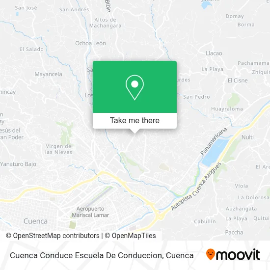Cuenca Conduce Escuela De Conduccion map