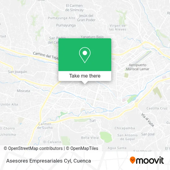 Asesores Empresariales Cyl map
