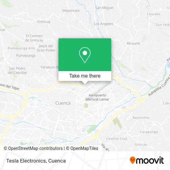 Tesla Electronics map