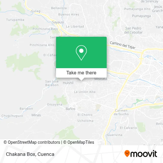 Chakana Box map