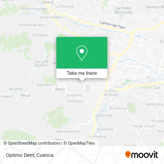 Optimo Dent map