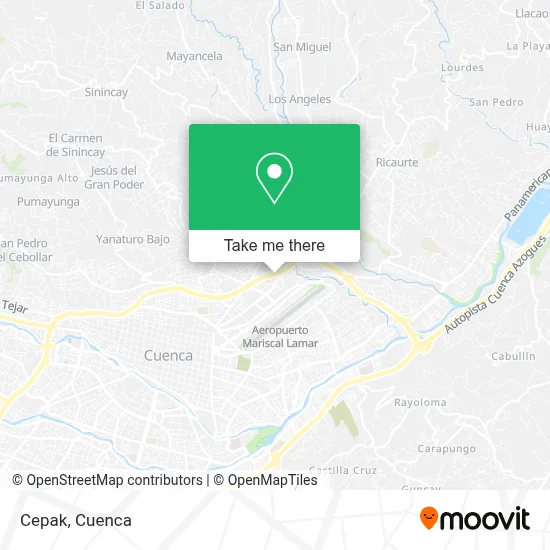Cepak map