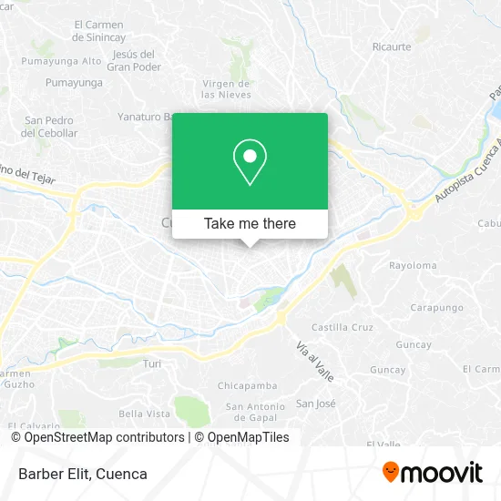 Barber Elit map