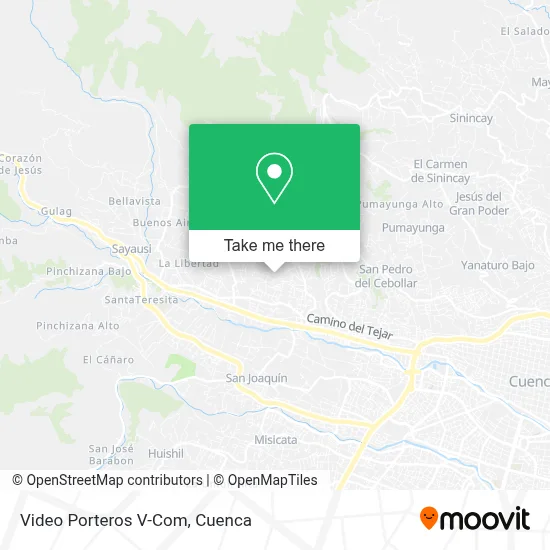 Video Porteros V-Com map
