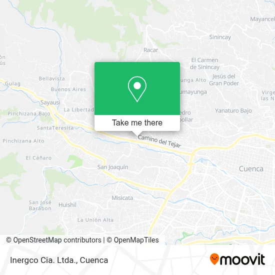 Inergco Cia. Ltda. map