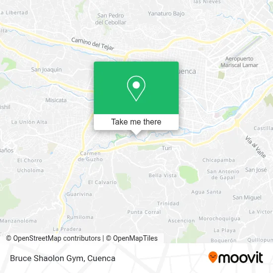 Bruce Shaolon Gym map