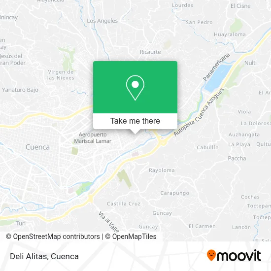 Deli Alitas map