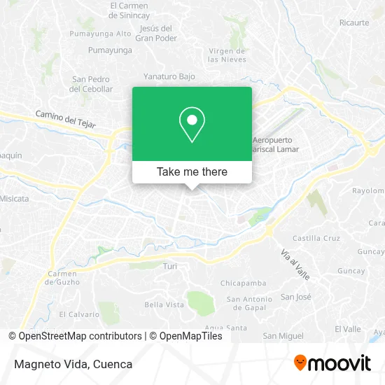 Magneto Vida map