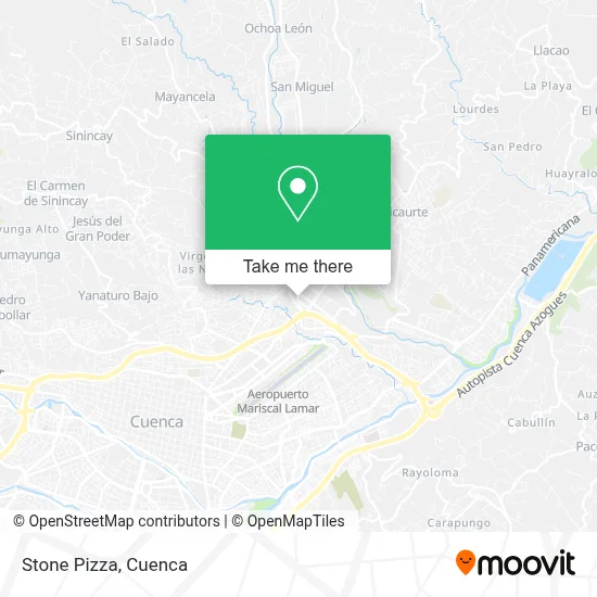 Stone Pizza map