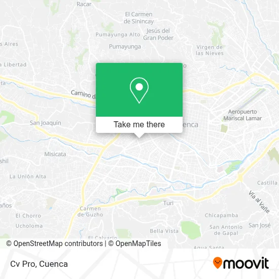 Cv Pro map
