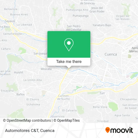 Automotores C&T map