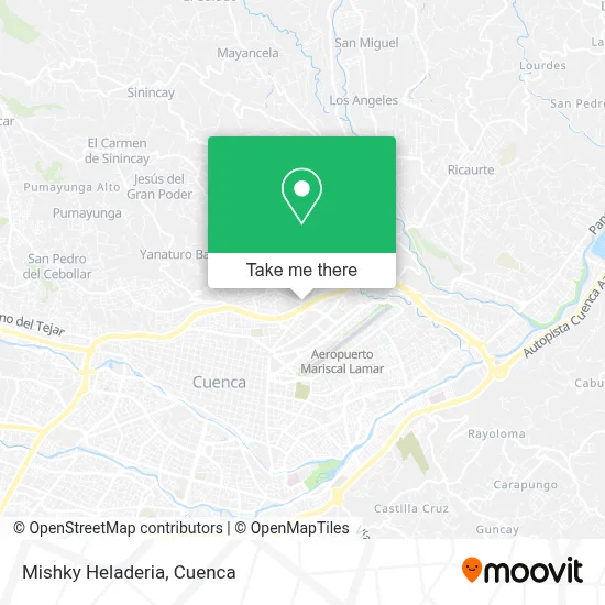 Mishky Heladeria map
