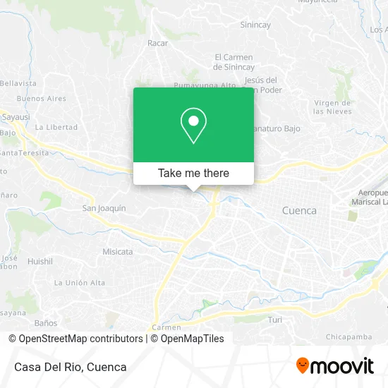 Casa Del Rio map