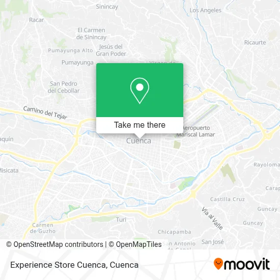 Experience Store Cuenca map