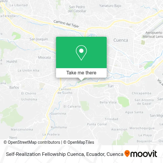 Self-Realization Fellowship Cuenca, Ecuador map