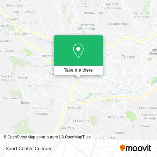 Sport Center map