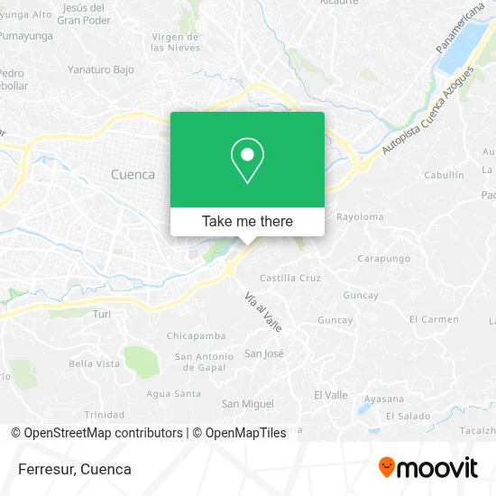 Ferresur map