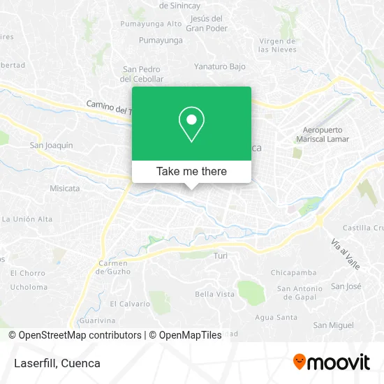 Laserfill map