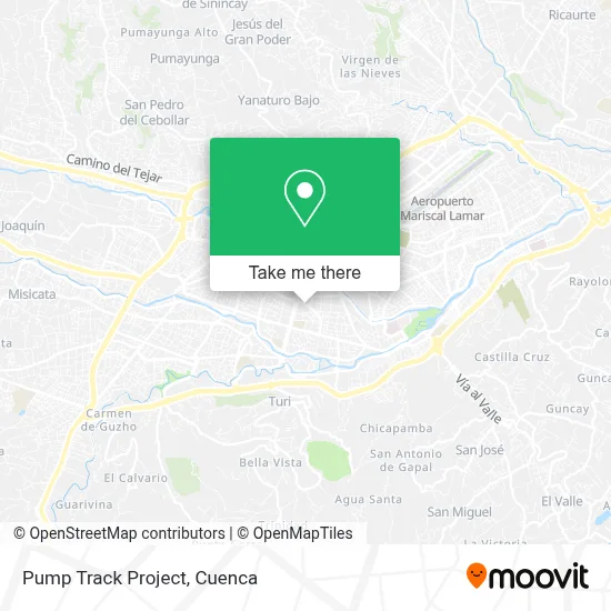 Pump Track Project map