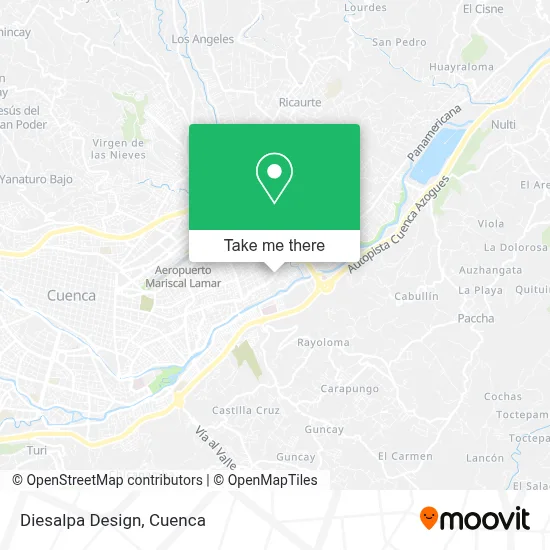 Diesalpa Design map