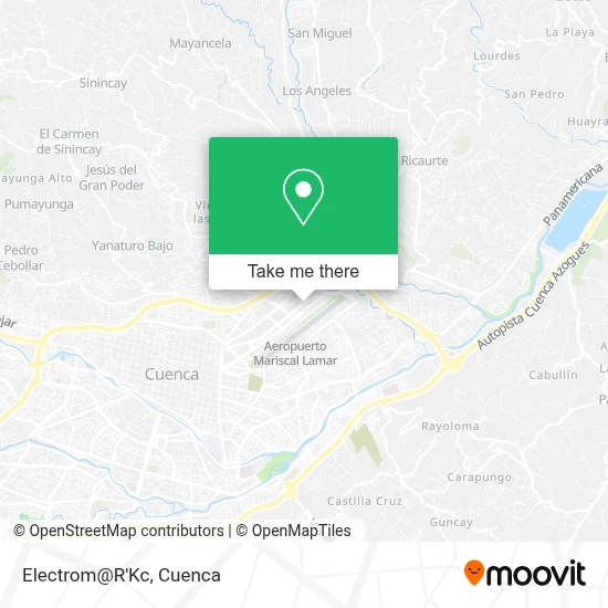 Electrom@R'Kc map