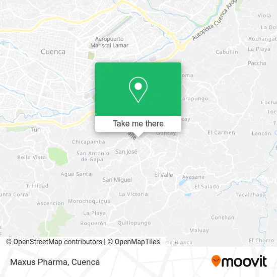Maxus Pharma map