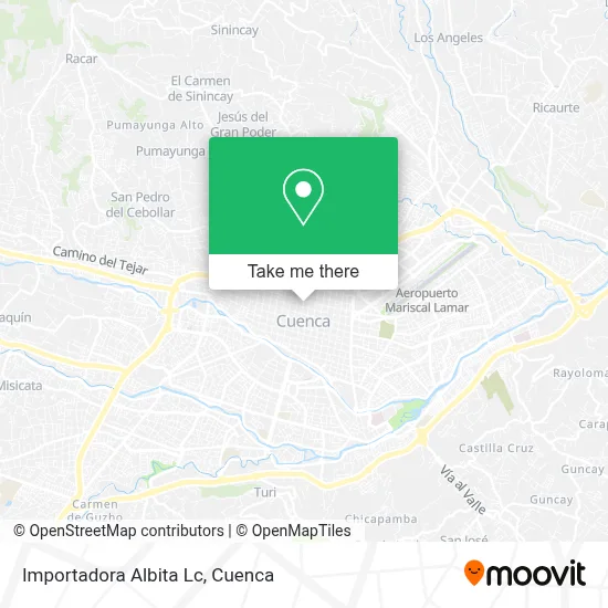 Importadora Albita Lc map